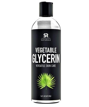 Pure Vegetable Glycerin - 16oz | 100% Non-GMO Multi-Purpose Oil for Massage  Soap/Hand Sanitizer Making & other DIY Products | Amazing Benefits for Hair & Skin! Vegetable Glycerin 16 Fl Oz (Pack of 1)