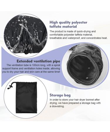 Lanskylan Dry Hood Hair Dryer Cap - Elastic Band Heat Hood for Ladies | Hair Care & Drying Solution - Buy Online on GoSupps.com