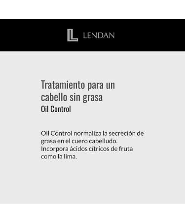 LENDAN - Anti-grease shampoo - Oil Control Shampoo - 300 ml - For oily scalp - Lime extract - Regulates the sebaceous section - Dermo balancing - Gentle cleansing - Buy Online on GoSupps.com