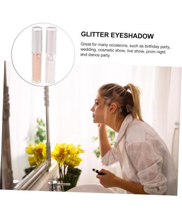 NOLITOY 4 Pcs Liquid Eyeshadow Highlighter Glitter Makeup Sparkly Eyeshadow Liquid Flash Miss Eyeliner - Buy Online on GoSupps.com