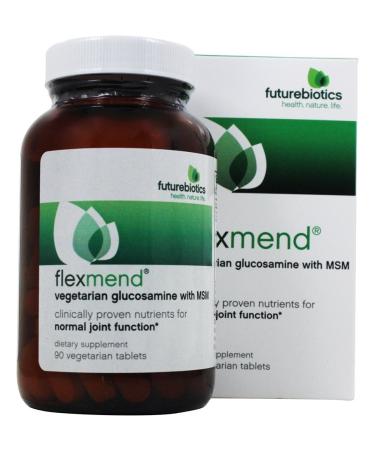FutureBiotics FlexMend Vegetarian Glucosamine with MSM 90 Vegetarian Tablets