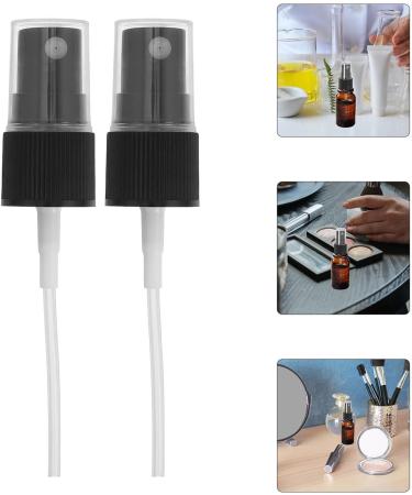 NUOBESTY 20pcs Black 18mm Fine Mist Spray Nozzle Caps for Cosmetic and Essential Oil Bottles Replacement Perfume Mist Pump Tops for Refillable Spray Bottle Accessories - Buy Online on GoSupps.com