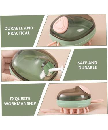 Magiclulu Silicone Shampoo Brush - Scalp Massager & Hair Care Tool for Shower | Multifunctional Head Massage & Cleaning Brush - Buy Online on GoSupps.com