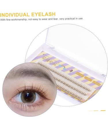 DOITOOL 1 Box Fake Eyelashes Individual Lash Natural Look Lashes Halloween Makeup Supplies Strip Eyelashes Cross False Eyelashes Fluffy Eyeslash Faux Lashes Fiber Make up Extend - Buy Online on GoSupps.com