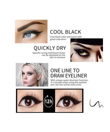 Waterproof Neon Green Cat Eye Liquid Eyeliner - Long-Lasting Makeup Tool - Buy Online on GoSupps.com