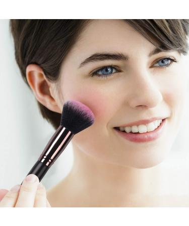 24pcs Kabuki Makeup Brush Set with Bag - All-in-One Kit for Foundation, Blending, Powder, Blush, and Eye Shadows - Buy Online on GoSupps.com