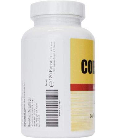 Coenzyme Q10 200 mg - 120 Vegetarian Capsules | Pro Natural - High-Quality Antioxidant Supplement for Heart Health & Energy Boost - Buy Online on GoSupps.com