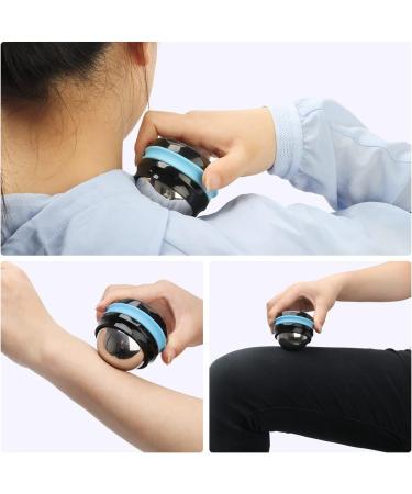 AHIER Cold Massage Roller Ball - Cold Therapy Relief for Back/Neck Pain, Deep Tissue Massage, and Inflammation - Removable Gel Ball for Muscle Recovery (Black) - Buy Online on GoSupps.com