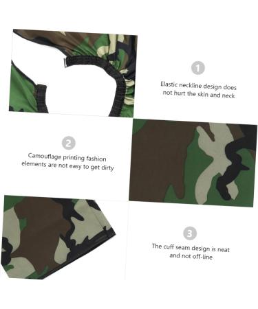 Angoily Waterproof Hair Apron | Salon Styling Cape for Hair Dye & Cuts | Adult Printing Cloak | Best eCommerce Supplies - Buy Online on GoSupps.com