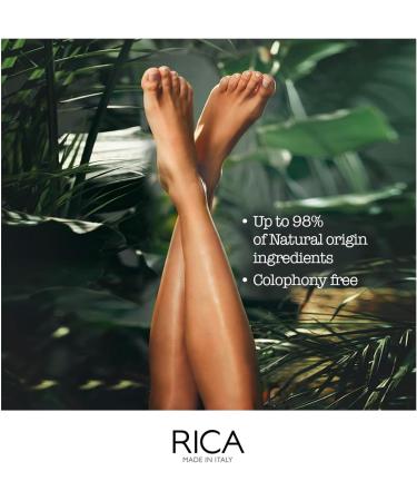  Rica Rica 400ml professional depilatory wax with different variants (Titanium) - Buy Online on GoSupps.com