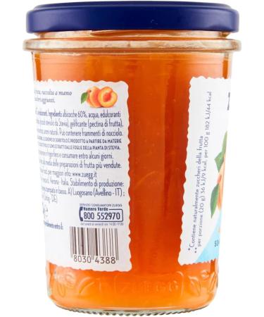 Italian Gourmet E.R. Zuegg Zero Zuccheri Sugar Free Apricot Jam 220g + Polpa Italian Gourmet 400g (Pack of 6) - Buy Online on GoSupps.com