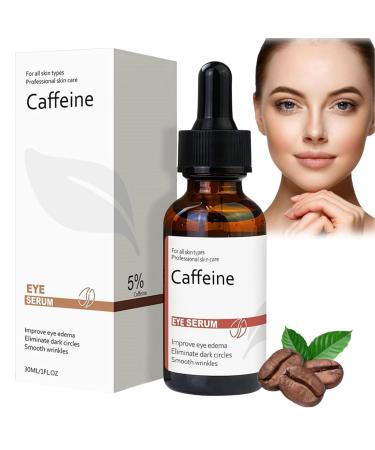 Caffeine & Hyaluronic Acid Under Eye Serum Caffeine Eye Serum Under Eye Cream for Dark Circles and Puffy Eyes Eye Serum for Dark Circles Eye Cream Anti Aging Firming Eye Cream Under Eye Treatment