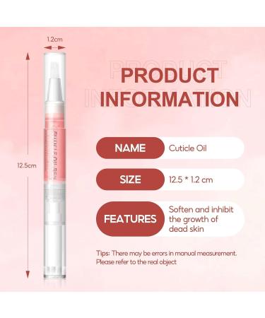 Cuticle Oil Rose Natural Ingredients Nail Nutrient Oil Pen for Nail Growth Care Nail Treatments Prevent Pen Dry Cracking Deep Nourishment Pen for Ideal Gifts color01 - Buy Online on GoSupps.com