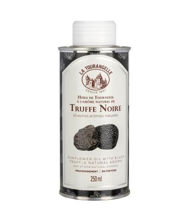 La Tourangelle - Sunflower oil with natural black truffle aroma - Premium oil - Tuber melanosporum - 250 ml