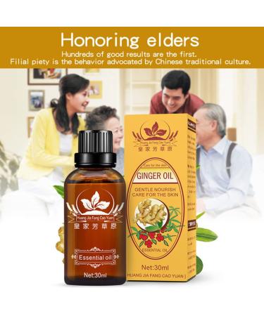 Buy 2 PACK Pure Ginger Essential Oils 100% Natural Antiperspirant - 30ML - International Shipping Available - Buy Online on GoSupps.com