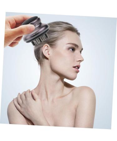 Frcolor Liquid Guide Comb - Scalp Massage Brush for Hair Treatment & Head Massage Applicator - Violet - Buy Online on GoSupps.com