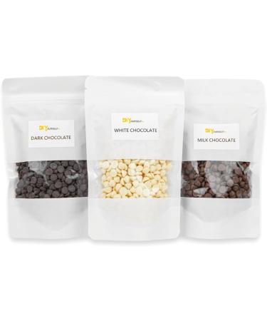 DIY Chocolate Kit | Make Your Own Chocolate with Natural Ingredients & 12 Toppings | Perfect Gift for Kids & Adults | Ideal for Birthdays & Easter | Beginner-Friendly Chocolate Set - Buy Online on GoSupps.com
