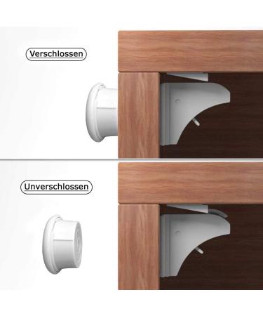 Dokon Replacement Key for Baby Security Magnetic Cabinet Lock | Super Magnetic Keys for Children's Cabinets & Drawers | No Drilling Required | 2 Pack - Buy Online on GoSupps.com