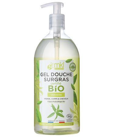 MKL Green Nature Ultra-Rich Shower Gel Verbena Organic 1L