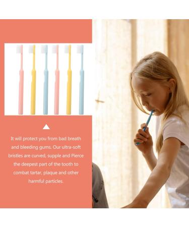 Gatuida 6-Pack Soft Travel Toothbrushes | Optimal Oral Care & Hygiene | Portable Toothbrushes with Covers for Easy Cleaning - Buy Online on GoSupps.com