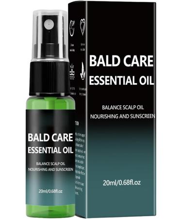 Bald Head Moisturizing Care Nourishing and Soothing Oil 20 ml - Refreshing Moisturizing Cream - For Night Care for Travel After Shave and Morning - Buy Online on GoSupps.com