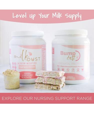 MILK DUST Protein Powder 660g | Breastfeeding Powder for Nursing Moms | Lactation Support Pea Powder | Vegan & Dairy-Free | Sweet Vanilla | 22 Servings (Vanilla.) - Buy Online on GoSupps.com