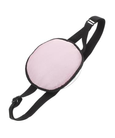 Beavorty Beavorty single eye mask silk eye mask elastic band eye mask eye patch silk satin wearable eye mask eye patch for strabismus eye eye patch for lazy eye silk satin pink