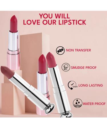 Buy Waterproof Long-Lasting Creamy Lipstick (Pack of 2) - EyesU & Sweet - 8.5gm - International Shipping Available - Buy Online on GoSupps.com