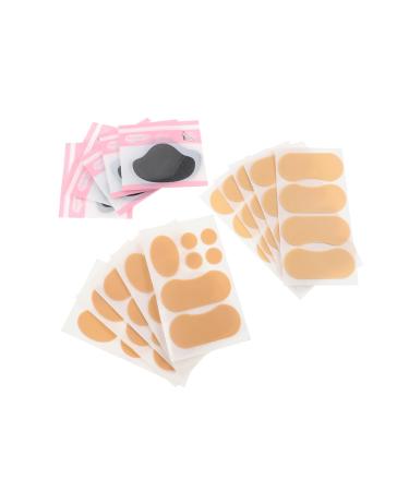 FRCOLOR 15pcs Anti-wear Stickers High-Heeled Shoes Pad High Heel Insoles Anti-Abrasion Paster Invisible Sticker Foot Stickers Heel Protective Patches Invisible Heel Stickers Feet Protector Assorted Color 13X6.5X0.3CM