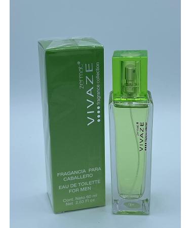 Zermat Vivaze Vivaldi Fragrance for Men Fresh - Herbal Scent 2 Fl. Oz
