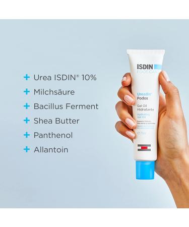 ISDIN Ureadin Podos Moisturizing Oil Gel 75 ml - Best for Dry Cracked Feet | International Shipping Available - Buy Online on GoSupps.com