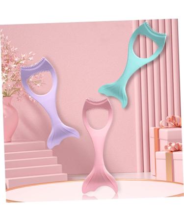 SOESFOUFU Mascara Brush Mascara Tool Eyeliner Stencil Sticker Eyeliner Eyelash Helper Tool Smoky Eyeshadow Women Make up Silicone Eye Makeup Aid Cosmetic Silica Gel Imprint Miss 15X5.7CM Blue - Buy Online on GoSupps.com