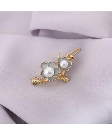 Vintage Sweet Women Jewelry Plum Blossom Flower Maple Leaf Cherry Hair Accessories Barrette - BYBYCD - Buy Online on GoSupps.com