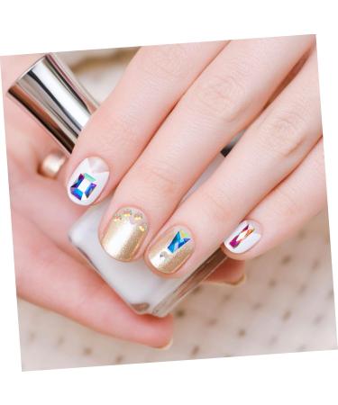 Housoutil 1 Box Nail Drill Manicure Charm Diy Nail Art Diamond Nail Art Stickers Glitter Rhinestone Nails Rhinestone for Nails Manicure Supplies Decor Nail Diamonds Assorted - Buy Online on GoSupps.com