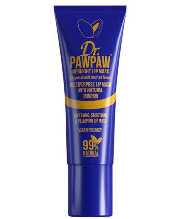 Dr. Pawpaw Overnight Lip Mask 10 ml Multi-Purpose Lip Mask with Natural Paw Prints - Buy Online on GoSupps.com