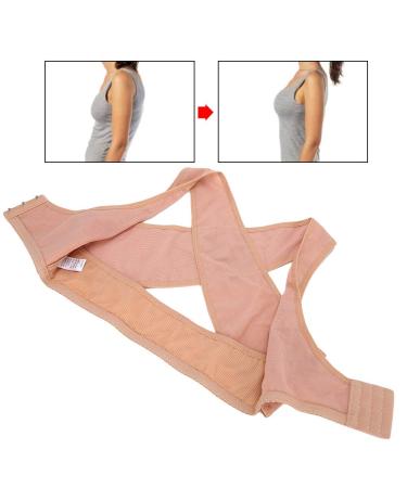 ICRPSTU Women's Posture Corrector Brace - Enhance Posture & Comfort | Hunchback Support Belt (Skin Color Size S) - International Shipping Available - Buy Online on GoSupps.com