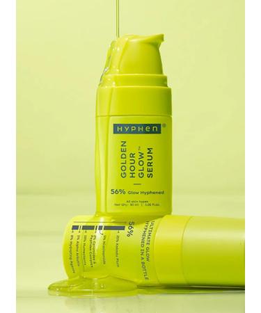 Hyphen Golden Hour Glow Serum Face Serum 56% Glow Hyphened All Skin Types 30ml 1.01 fl.oz.