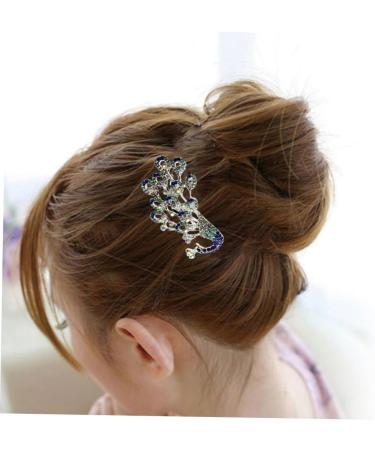 DOITOOL Womens Barrettes for Hair Wedding Hair Pins Rhinestone Bridal Comb Rhinestone Headpiece Crystal Hair Comb Hair Barrette Wedding Hair Comb Hair Clamp Bride Blush Pearl - Buy Online on GoSupps.com