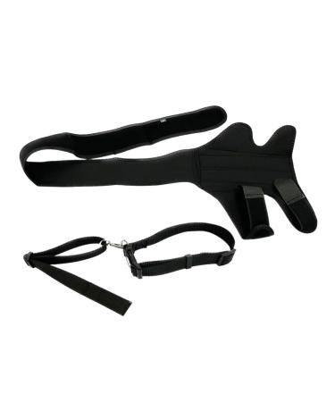 IEUDNS Dog Leg Brace Dog Elbow Protector Pad Adjustable Pet Knee Pads for Doggy Supplies M 18.5 to 29.4cm
