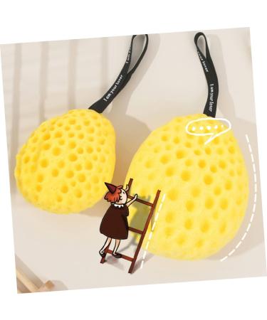 2pcs Honeycomb Bath Ball Sponges | Versatile Shower Sponges for Women & Men | Ideal for Bathing & Baby Care - Buy Online on GoSupps.com