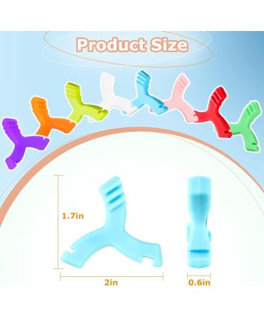 8 Pcs Y Shaped Aligner Colorful Aligner Tray Seaters Teeth Aligners for Invisible or Metal Braces Aligner Teeth Aligner for Aligner Chompers 8 Colors and Scents - Buy Online on GoSupps.com