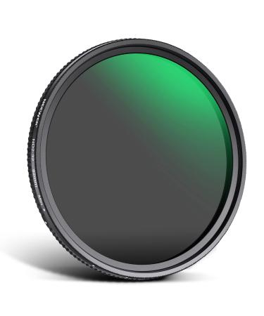 NEEWER 82mm Variable ND Filter ND2-ND32(1-5 Stops) Adjustable Neutral Density Filter/No X Cross/Ultra Slim Aluminum Alloy Frame/Optical Glass/Multi Layer Nano Coated/Water Repellent/Scratch Resistant