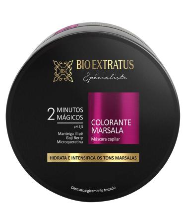 Bio Extratus - Linha Specialiste - Mascara Colorante Marsala 250 Gr Specialiste Collection - Color Maintenance Hair Mask (Marsala) Net 8.81 Oz