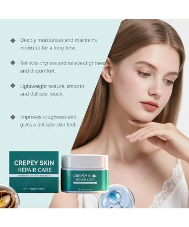 Sgjwyc Crepey Skin Repair Treatment Crepey Skin Cream for Mature Skin Crepe Skin Firming Cream for the Body Skin Creams for Mature Skin Advanced Body Repair Creams 1 piece 1 piece - Buy Online on GoSupps.com