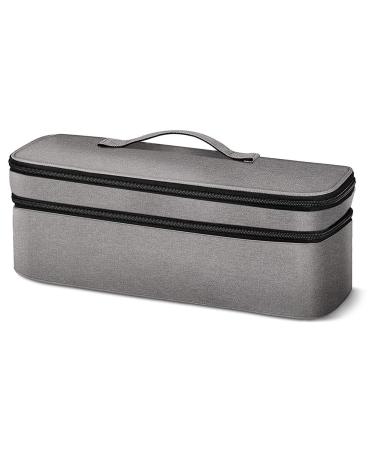 Retasica Double Layer Travel Hair Dryer Organizer Curling Wand Organizer Bag