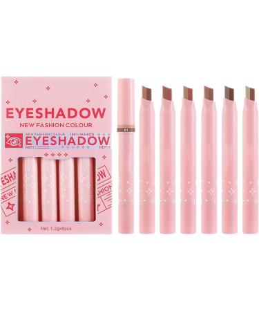 Eye Shadow Pencil - Eyeshadow Stick Makeup Set - Eye Shadow Pencil Stick Shimmer Eyeshadow Crayon Set for Friends Family  - Buy Online on GoSupps.com
