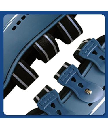 Free Gaiters & String Caps - 4-Set Gaaten Horse Impact Protection Boots for Jumping Riding & Dressage - Neoprene Tendon Guards in Size L Blue - Buy Online on GoSupps.com