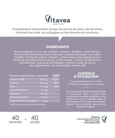 Vitavea - Gummies Solaire Bronz'Intense + Gummies cheveux sublimes - Gummies Pousse cheveux et Bronzage - Double action : Chute de cheveux volume et brillance et Pr pare Active Prolonge le bronzage - Buy Online on GoSupps.com