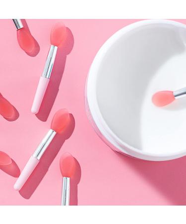 10PCS Portable Silicone Lip Brush Single Soft Head Lipstick Brushes Lip Makeup For Women Girls Silicone Lip Brush Applicator - Buy Online on GoSupps.com