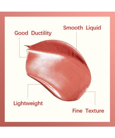 Erinde Soft Pinch Dewy Liquid Cream Blush - Long-lasting, Buildable and Moisturizing Face Blush Stick for Cheek 04# - 1 Count - Buy Online on GoSupps.com